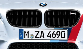 Atrapa chłodnicy BMW M5 F10 M Performance czarna