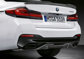 Dyfuzor BMW Serii 5 G30 G31 M Performance carbon
