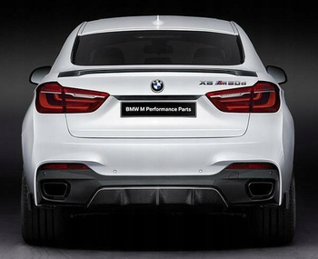 Dyfuzor tył BMW X6 F16 M Performance carbon